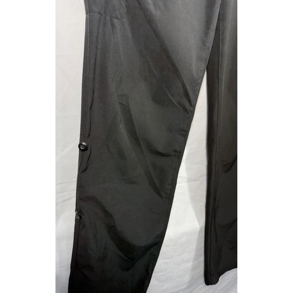 Eddie Bauer First Ascent Womens 6 Hiking Pants Gray Roll Up Cargo D3761259